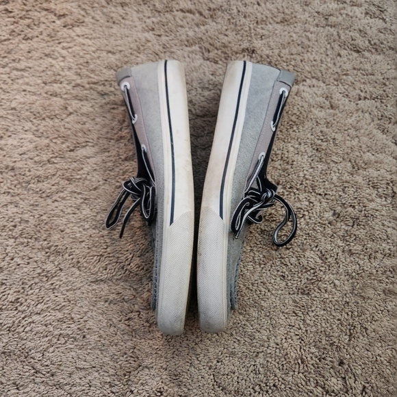 Tommy Hilfiger Boat Shoes Men's Gray Size 9 - Picture 3 of 8